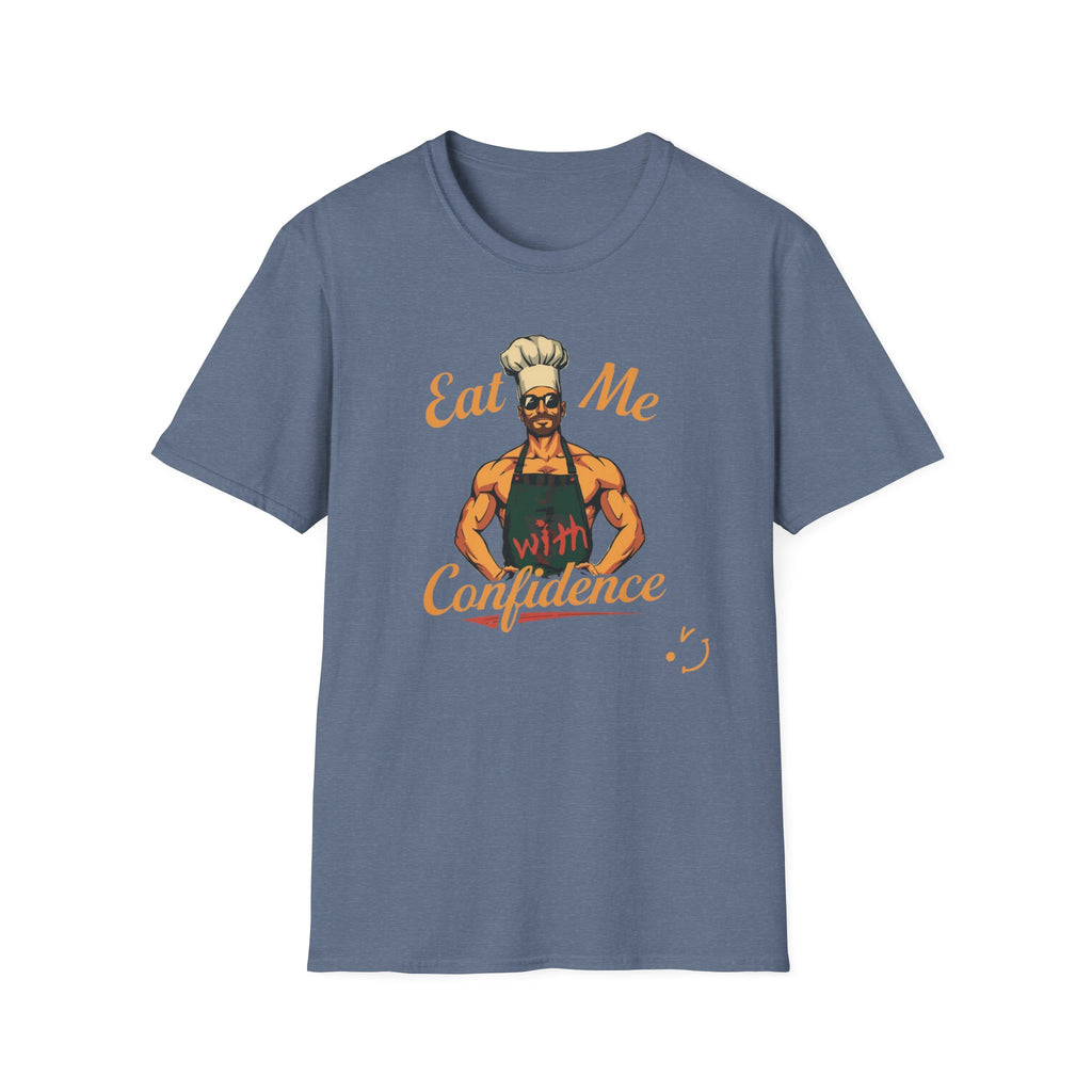 Eat Me With Confidence T-Shirt — Funny Chef Graphic Tee