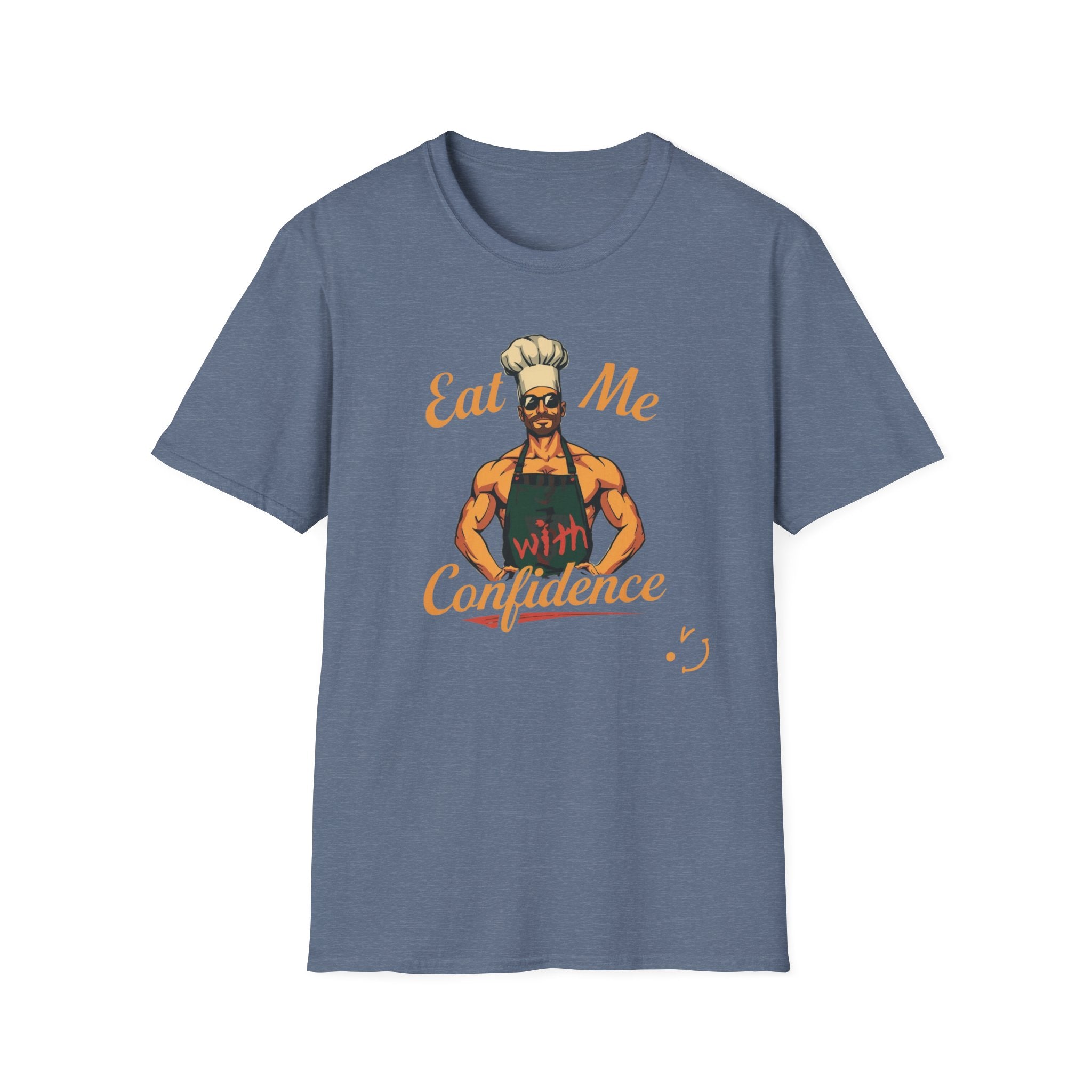 Eat Me With Confidence T-Shirt — Funny Chef Graphic Tee