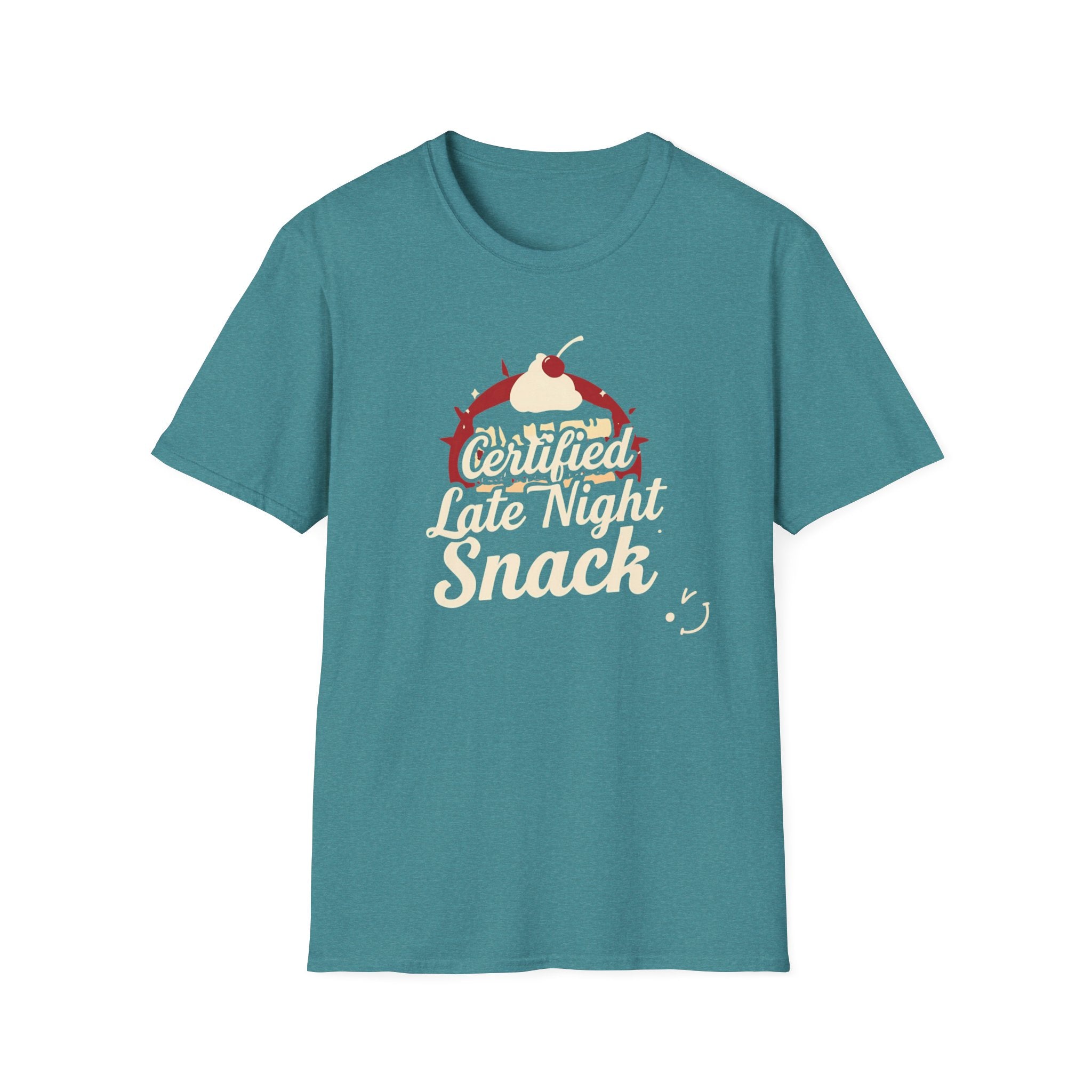 Certified Late Night Snack T-Shirt — Funny Chef Graphic Tee