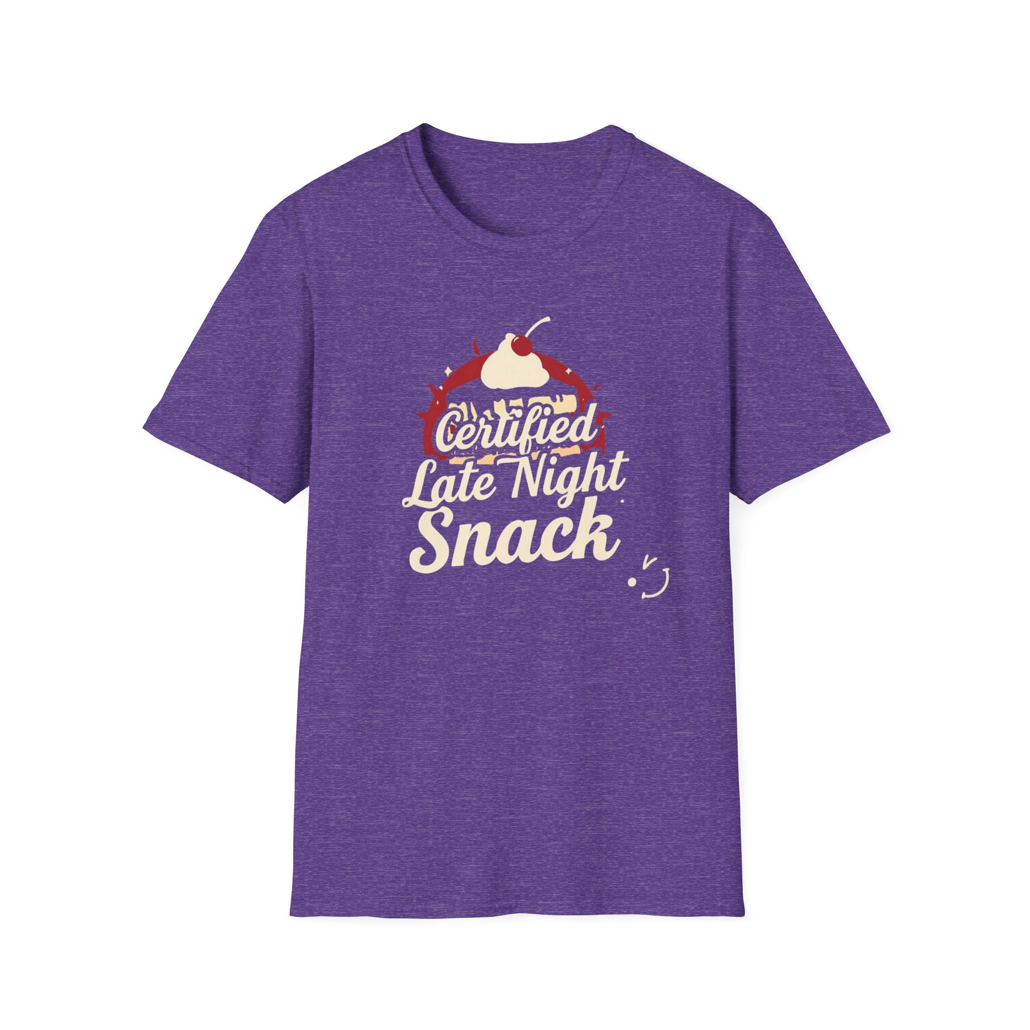 Certified Late Night Snack T-Shirt — Funny Chef Graphic Tee