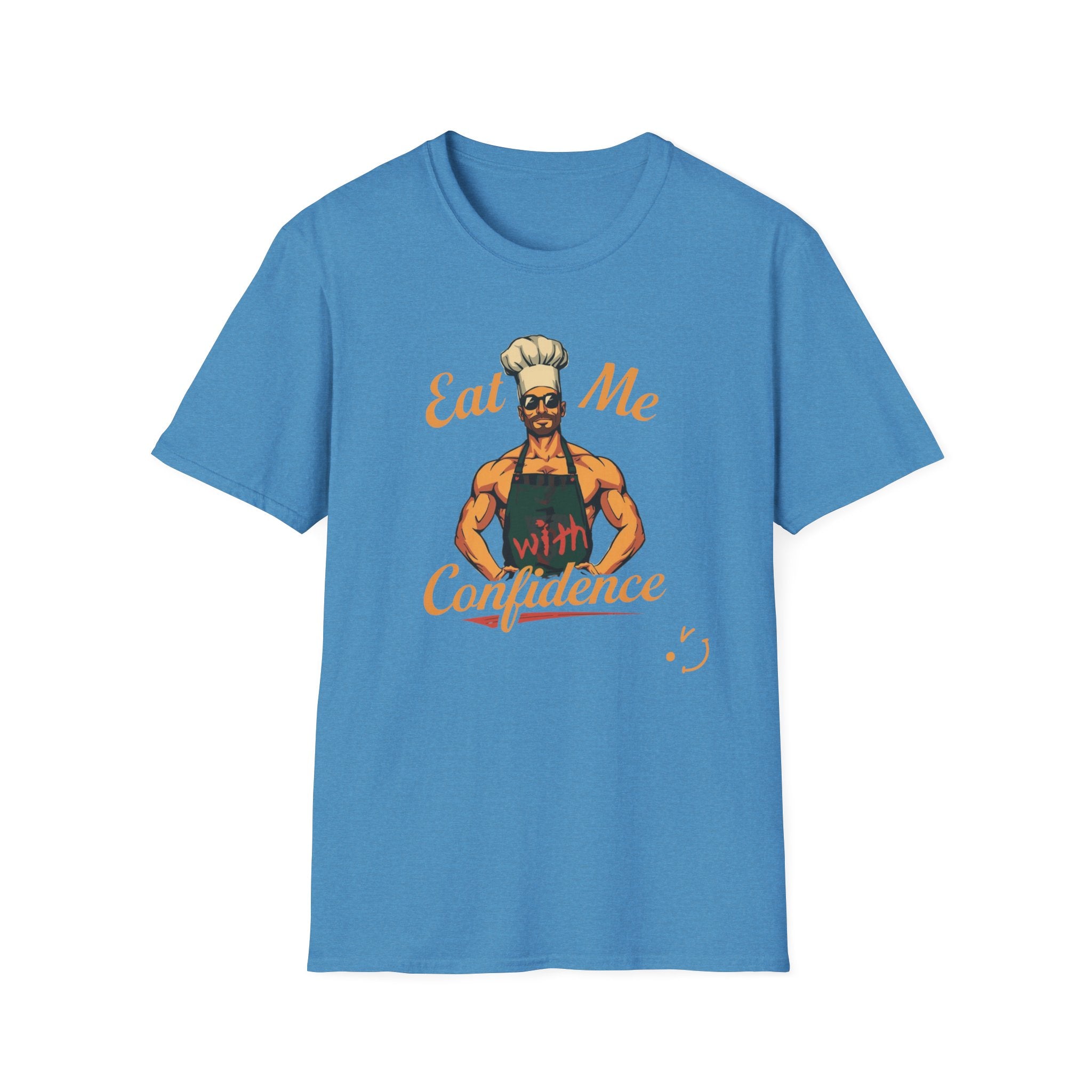 Eat Me With Confidence T-Shirt — Funny Chef Graphic Tee