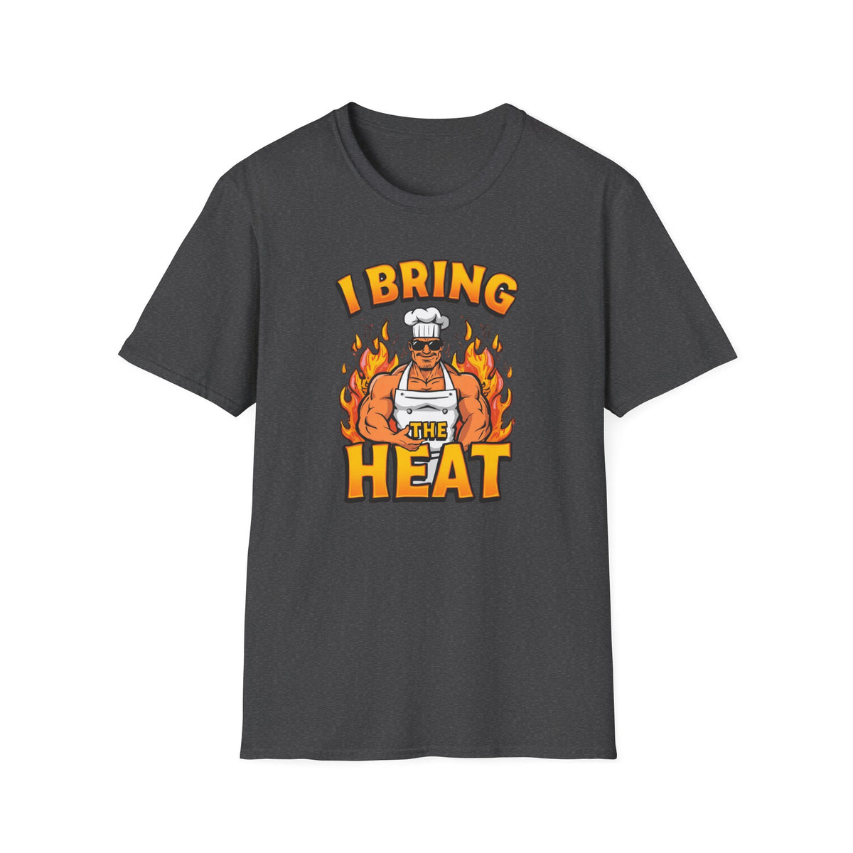 I Bring The Heat T-Shirt - Funny Chef Graphic Tee