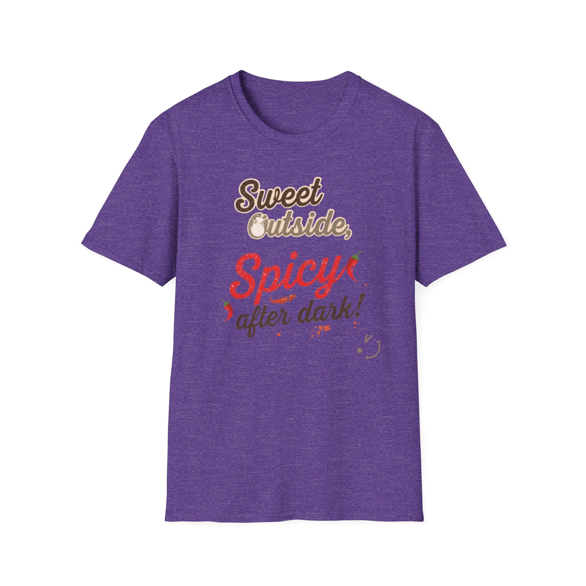 Sweet Outside Spicy After Dark T-Shirt — Funny Chef Graphic Tee