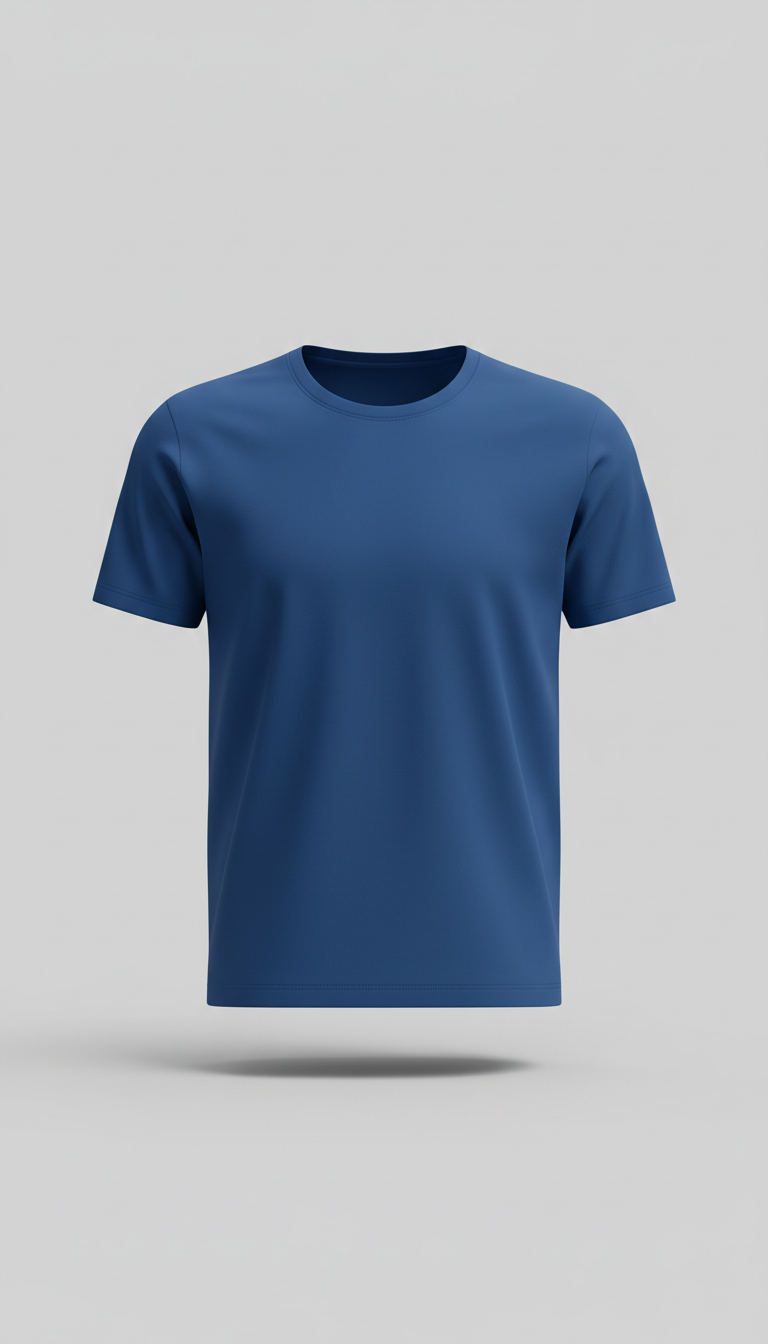 Cobalt blue statement tee