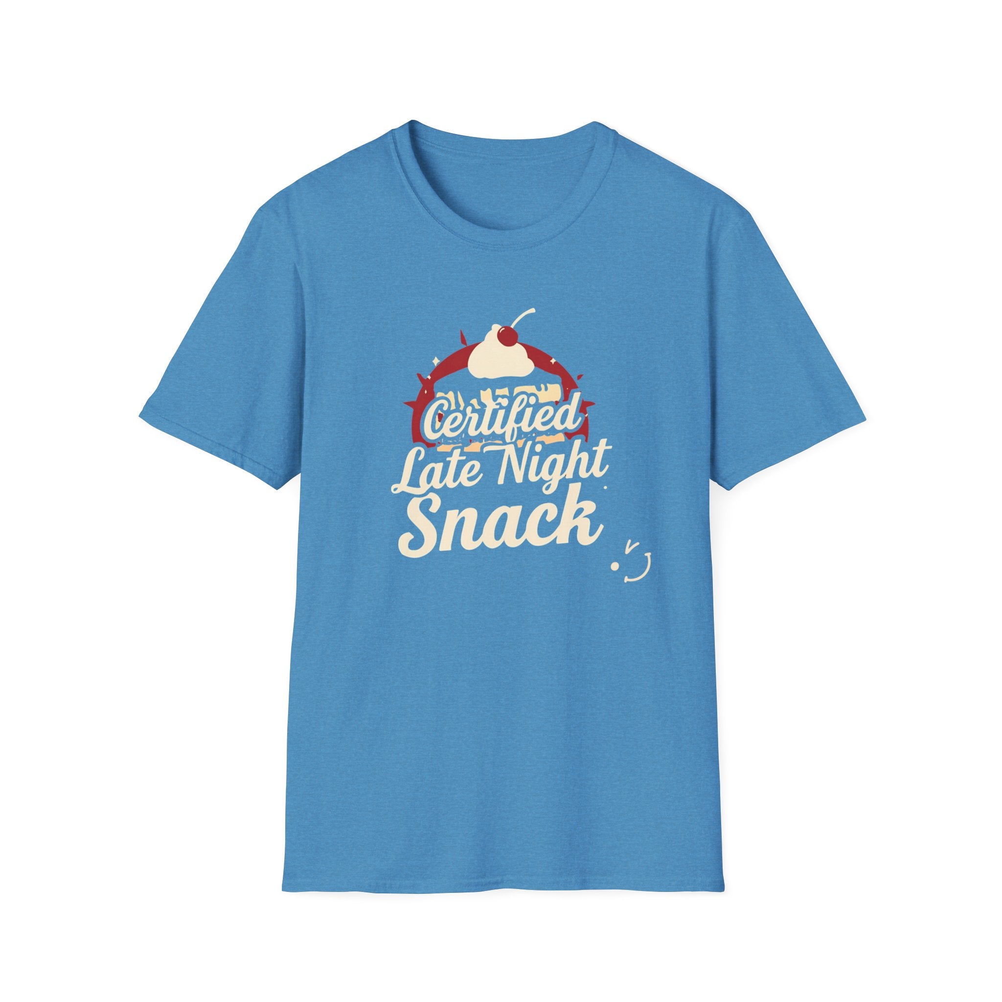 Certified Late Night Snack T-Shirt — Funny Chef Graphic Tee