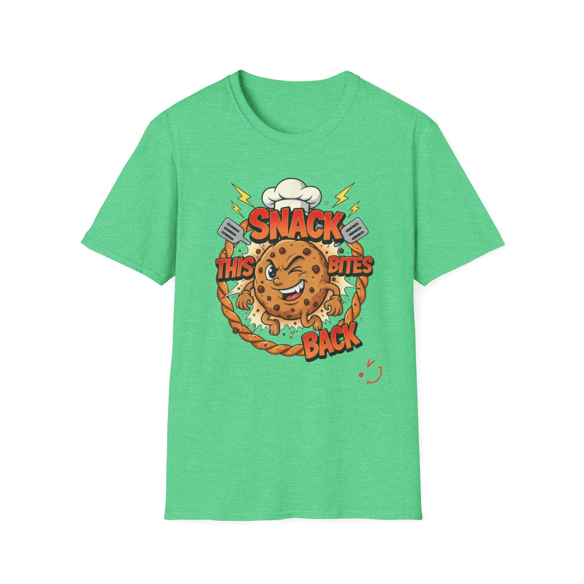 This Snack Bites Back T-Shirt — Funny Chef Graphic Tee